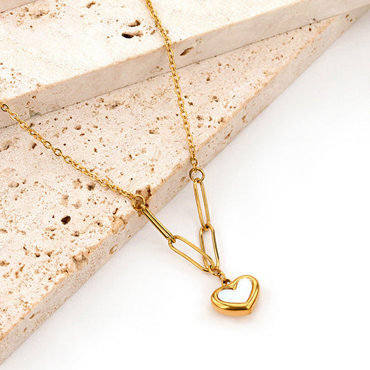 Gold-Plated Anti Tarnish Heart Themed Pendant