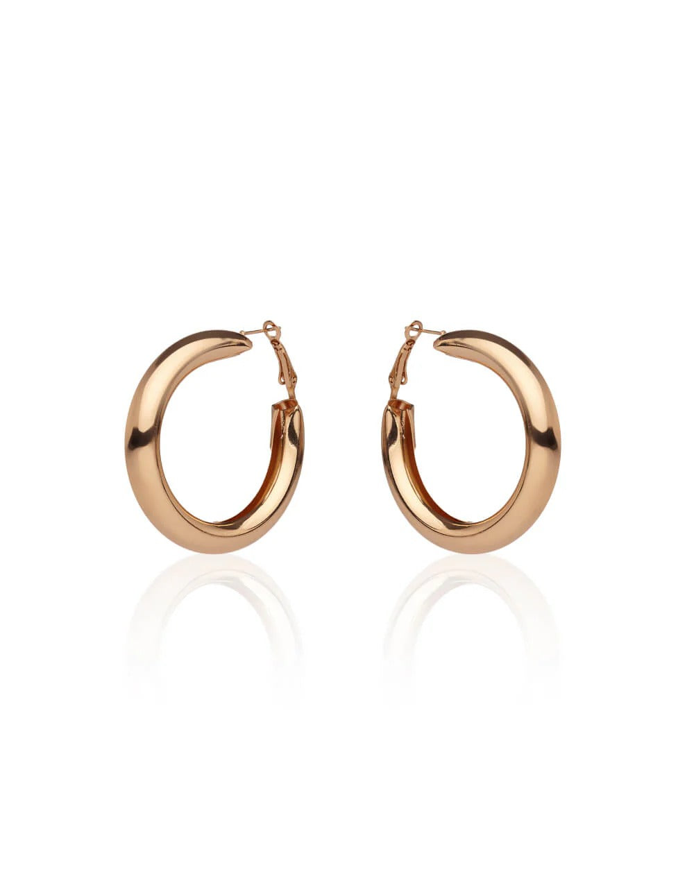 Classic Gold Hoops